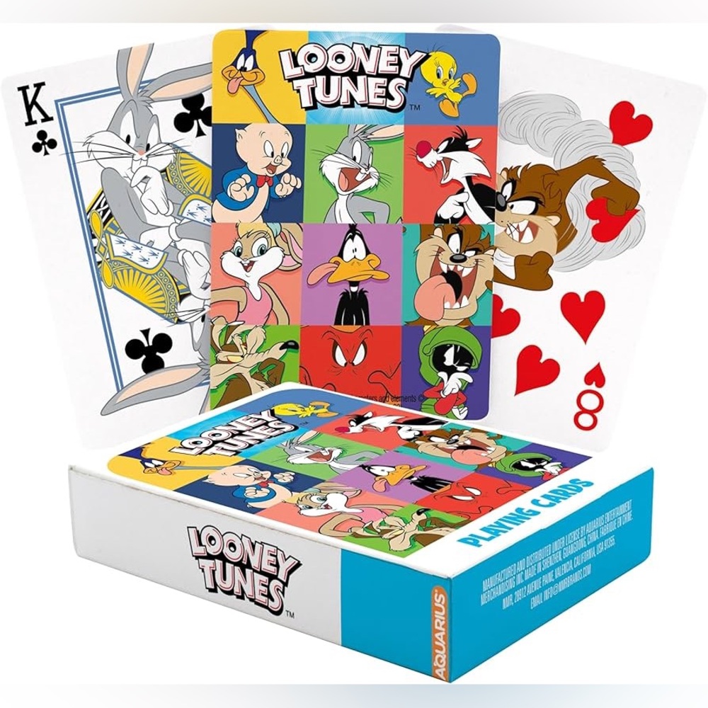 🃏 2 for $15: New Officially Licensed Looney Tunes Playing Cards Set